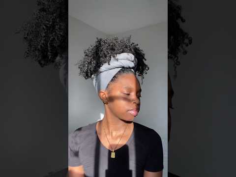 Headwrap tutorial! #naturalhair #naturalhairdontcare #headwrap #headwraptutorial