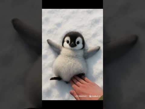 Finally someone is willing to scratch my itch #cute #adorable #penguin #babyanimals #fluffy