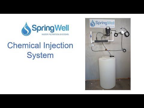 SpringWell Chemical Injection System Installation