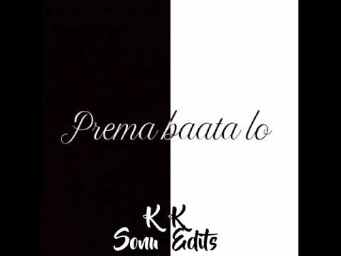 Arya lyrical status video || black and white || K.K EDITS