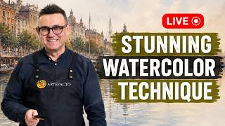 Exclusive Watercolor Workshop With Konstantin Sterkhov