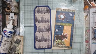 Ephemera Kit Play | Junk Mail Envelope | Hidden Pocket Tag | Notepad Journal Card