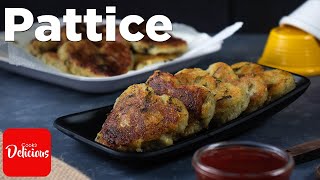 Aloo Pattice recipe | How to make Aloo Tikki/Patties | Tikki for ragda/keema pattice