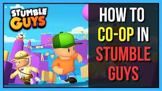 How to Play Local Multiplayer Split Screen Co-op in Stumble Guys | Nintendo Switch