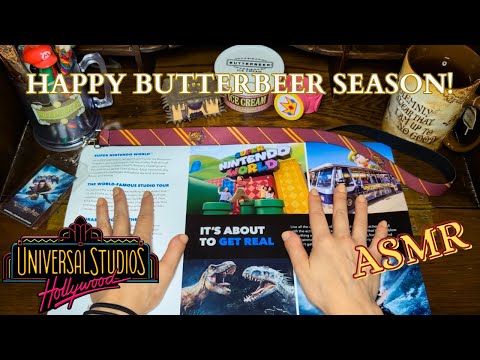Universal Studios Hollywood Spring 2024 🪄 Soft Spoken 🗺️ Park Map Crinkles ✨ Amusement #ASMR