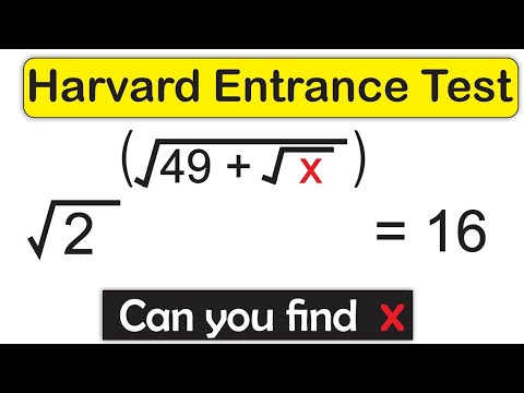 A Question from Harvard Entrance Exam l Can You Solve This l Mental Math Test