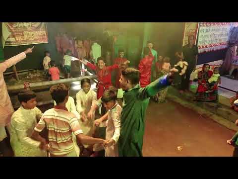 ছোটদের ধুনুচি নৃত্য অনির্বাণ একতা সংঘ ২০২৩