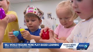 Lawmakers consider requiring more play-based learning for Iowa's youngest students