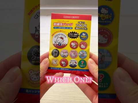 Hello Kitty Blind Bag ♡(≧▽≦) Stitched Badge, Japan Only, blind box