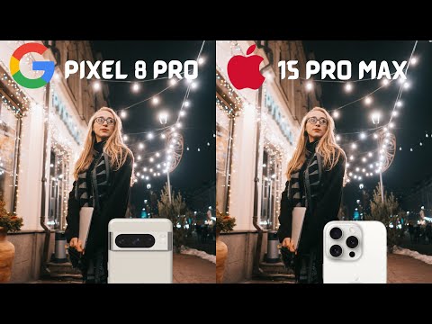 Google Pixel 8 Pro VS iPhone 15 Pro Max Camera Test Comparison