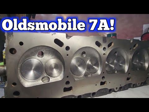 Olds 7a 350 heads with flow numbers!