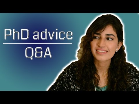 Q&A: PhD