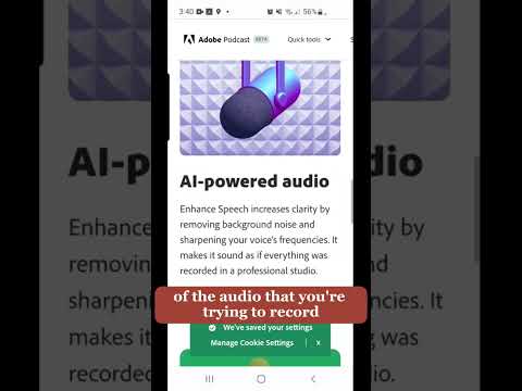 Enhace your audio like a Pro. #adobepodcast #aitools #instagramcoach #contentcreation