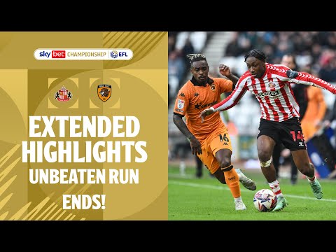 UNBEATEN RECORD OVER! | Sunderland v Hull City extended highlights