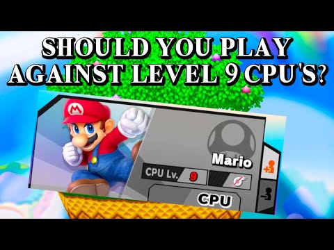 Should You Play Against Level 9 CPU's? (Smash Ultimate)