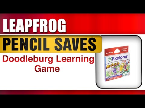 LeapFrog Mr. Pencil Saves Doodleburg Learning Game (works with LeapPad Tablets and Leapste