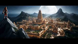 The Moment Hanuman Landed in Lanka
