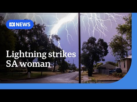 SA woman struck by lightning through light switch in home | ABC News