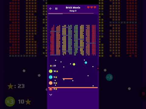 🤔 Can You Beat This Colorful Brick Mania Easy-3 Challenge? 🎮🟨🟥🟩#shorts #games #gaming #gameplay