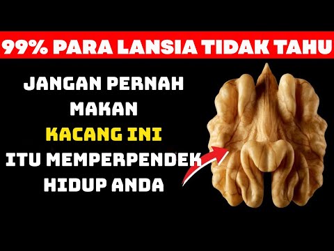 Usia 65 ke Atas? 4 Kacang yang HARUS Anda Makan✅dan 4 yang TIDAK BOLEH Anda Sentuh🥜Kesehatan Lansia💚