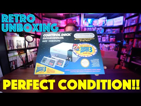 Unboxing A MINT! NES Nintendo Entertainment System In 2022