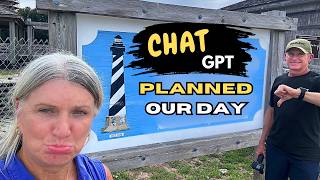 We let Chat GPT plan our day.   Were we happy about it?   watch to see!!