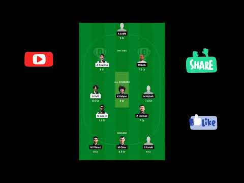 ECS T10 | Dream 11 Prediction Today | BS vs AFK | BLACKSMITH CC vs Afyonkarahiar FK