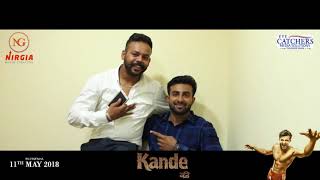 KANDE MOVIE PROMOTIONAL VISIT II Chandigarh university  || Preet Baath || Aman dhillon ||