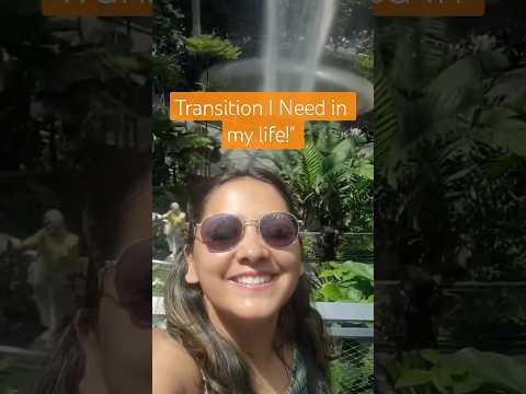 The Transition I Need In My Life!! #travel #singaporetouristattraction #disney #adventurecove #viral