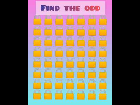 find the odd emoji🔒 in 5 seconds🔥#findtheodd#challenge#shorts