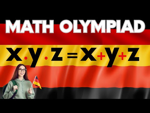 Germany I Can You Solve This? I Olympiad Puzzle: When Does XYZ = X+Y+Z?