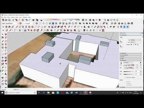 Solar Training Programme- Shadow Analysis By Sketch-up Pro