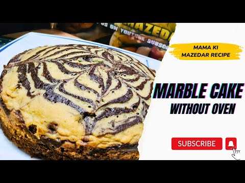 Marble cake without oven
