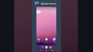 eCommerce App with Firebase - Splash Screen with Animation