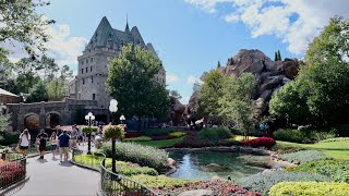 EPCOT World Showcase Canada Pavilion 2025 Tour & Walkthrough in 4K | Walt Disney World Florida