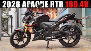 2026 TVS Apache RTR 160 4V TFT Display Review - On Road Price & All Colors | Mileage