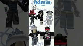 Pesona Admin #roblox #robloxedit #AyaTeam #robloxteam #adminteam