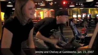 Jeremy and Chelsey at Gameworks 2007