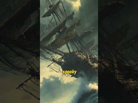 "Unveiling the Curse: The Haunting Legend of the Flying Dutchman 🌊"