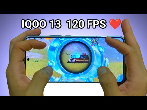 IQOO -13 120 FPS HANDCAM |BGMI TEST |HANDCAM
