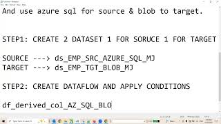 ADF Derived Column Transformation Explained | Real-Time Example | Azure Data Factory Tutorial