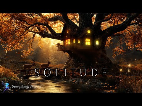 Solitude - Healing Autumn Forest Ambience | 639Hz + 741Hz + 396Hz Miracles | Energy Detox Meditat...