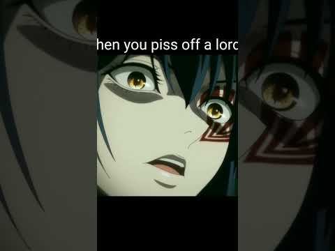 When you piss a lord!!💀#anime #animeedit #animation #netflix #youtube #trending #yt_shorts #viral