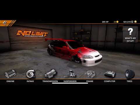 4.9 Second Honda Civic-No Limit Drag Racing 2.0 #nolimitdragracing2 #nolimitdragracing