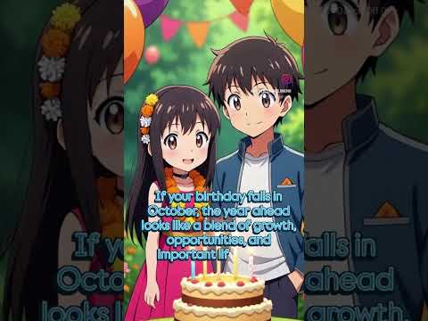 This is for you if you were born in October