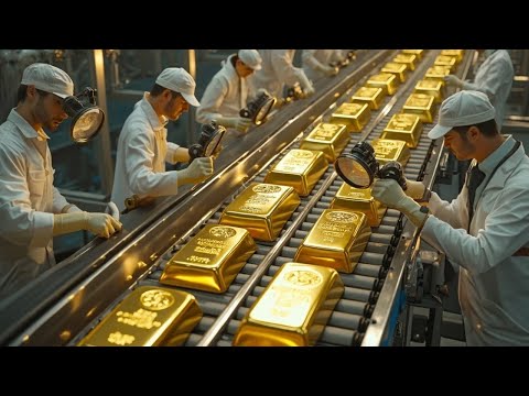 Biggest Gold Mining & Processing Factory - German Heavy Duty Crankshaft and Hammer Forging Equipment