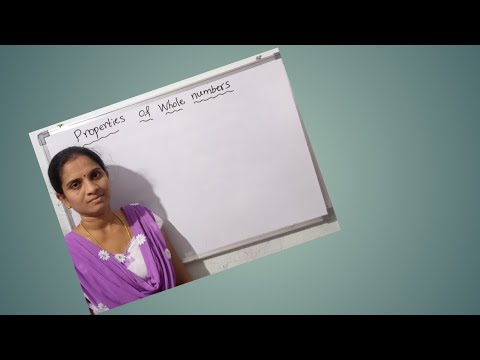 Properties of whole numbers (closure property) 6th class