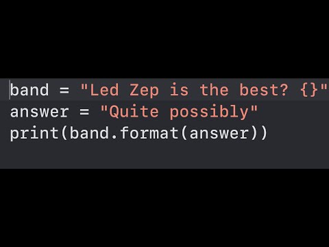 Ways to Format Strings and Test in Python - Exercise 6