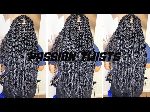 How to:Passiontwists | Rubber band method /Crochet Method