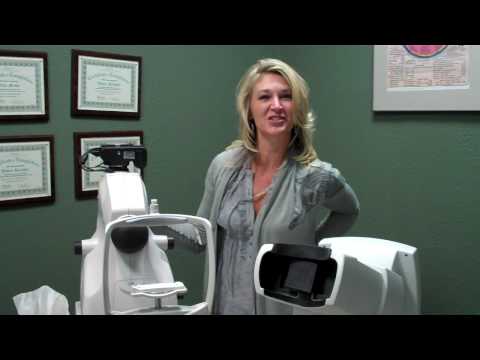 Los Gatos Eye Care-Stacy begins the visit with a pre-examination